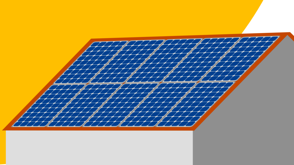 Auf-Dach-Photovoltaik-Anlage